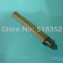 T031 M8 X 80 мм/90 мм повышение шестиугольник из нержавеющей Кепки винт для EDM Провода Резка машина джиг Инструменты аксессуары