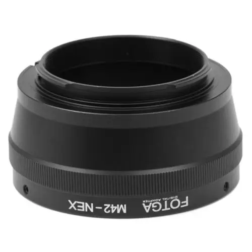 Адаптер объектива FOTGA для металлических M42 Sony E mount NEX3 NEX5 NEX6 NEX7 A7 A7R A7S A6000 камер|adapter