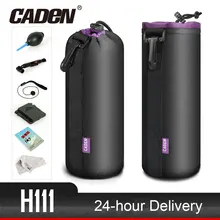 CADEN H111 нейлоновые функциональные сумки для объективов DSLR Объективы для камеры сумка высокого качества чехол для объективов Чехлы для объективов для Canon sony Nikon