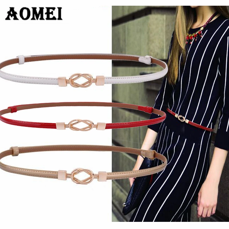 thin waist belt for dress