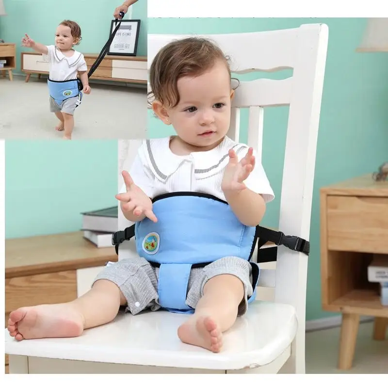 Lavable bébé salle à manger chaise haute sécurité ceinture de sécurité couverture pour nourrir les enfants Anti-perte laisse lien enfants chaise assis Assistant bande
