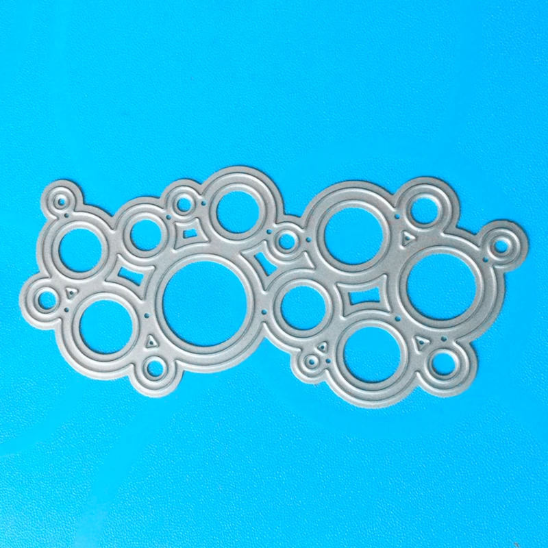 Yinise Bubble Metal Cutting Dies For Scrapbooking Stencils Diy Album