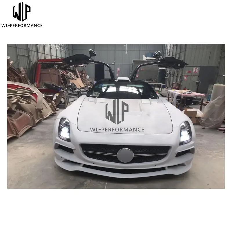 奔驰SLS AMG R197 Black MISHA 宽体大包围套件 1