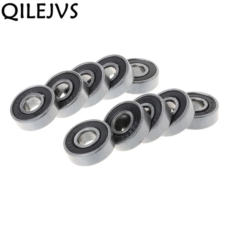 QILEJVS 10 шт. скейтборд шарик скутера роликовый подшипник запчасти для