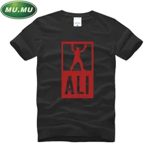 2016 letters printed cotton tops short sleeve T-shirt new listings of multi-colored S-3XL Memorial champion Muhammad Ali-Haj