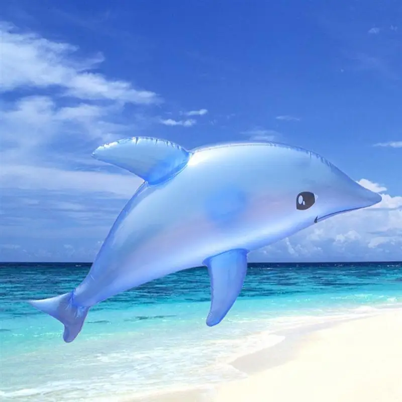 3 шт надувной Дельфин прочный нетоксичен Портативный Легкий милый игрушка Дельфин для ванны вечерние подарок Пляж Бассейн