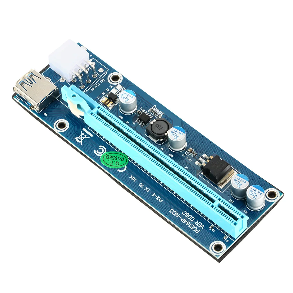 Переходник USB 3 0 для майнинга выделенный адаптер графической карты 1X до 16X PCI-E PCI