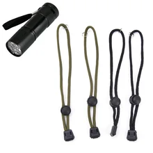 2 шт. ремешок на запястье с кнопкой для фонарика для ключей мобильного телефона предотвращает потерю слинг инструменты для охоты