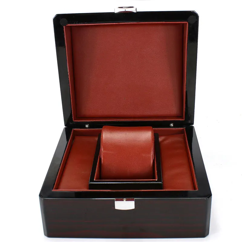 Натуральная кожа, роскошный бренд, Подарочная коробка для часов, часы Cartier tissot Omega Longines Panerai IWC, мужские и женские часы, браслет, деревянная коробка