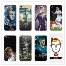 

German midfielder Real Madrid Toni Kroos design Pattern Hard plastic Phone Back Cover Cases For iphone 4 5 6 7 8 PLUS X Coque