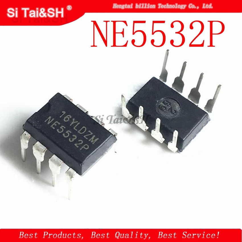 

10PCS NE5532P DIP8 NE5532 DIP 5532P DIP-8 new and original IC