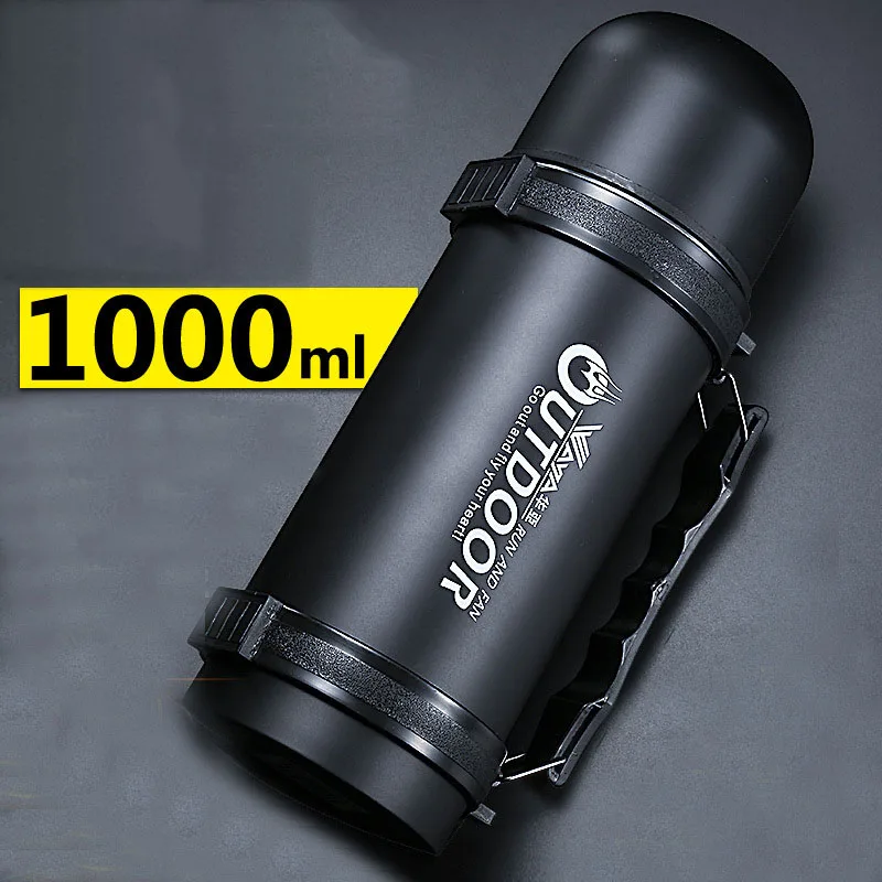 304 Stainless Steel Thermos Large Capacity Insulated Vacuum Flask Water Bottle Outdoor Cup