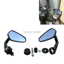 MOTORCYCLE MIRRORS ACCESSORIES ALUMINUM 7/8″ HANDLEBAR END REAR VIEW MIRROR FOR YAMAHA FZ1 FZ6 FZ8 FOR TRIUMPH STREET TRIPLE