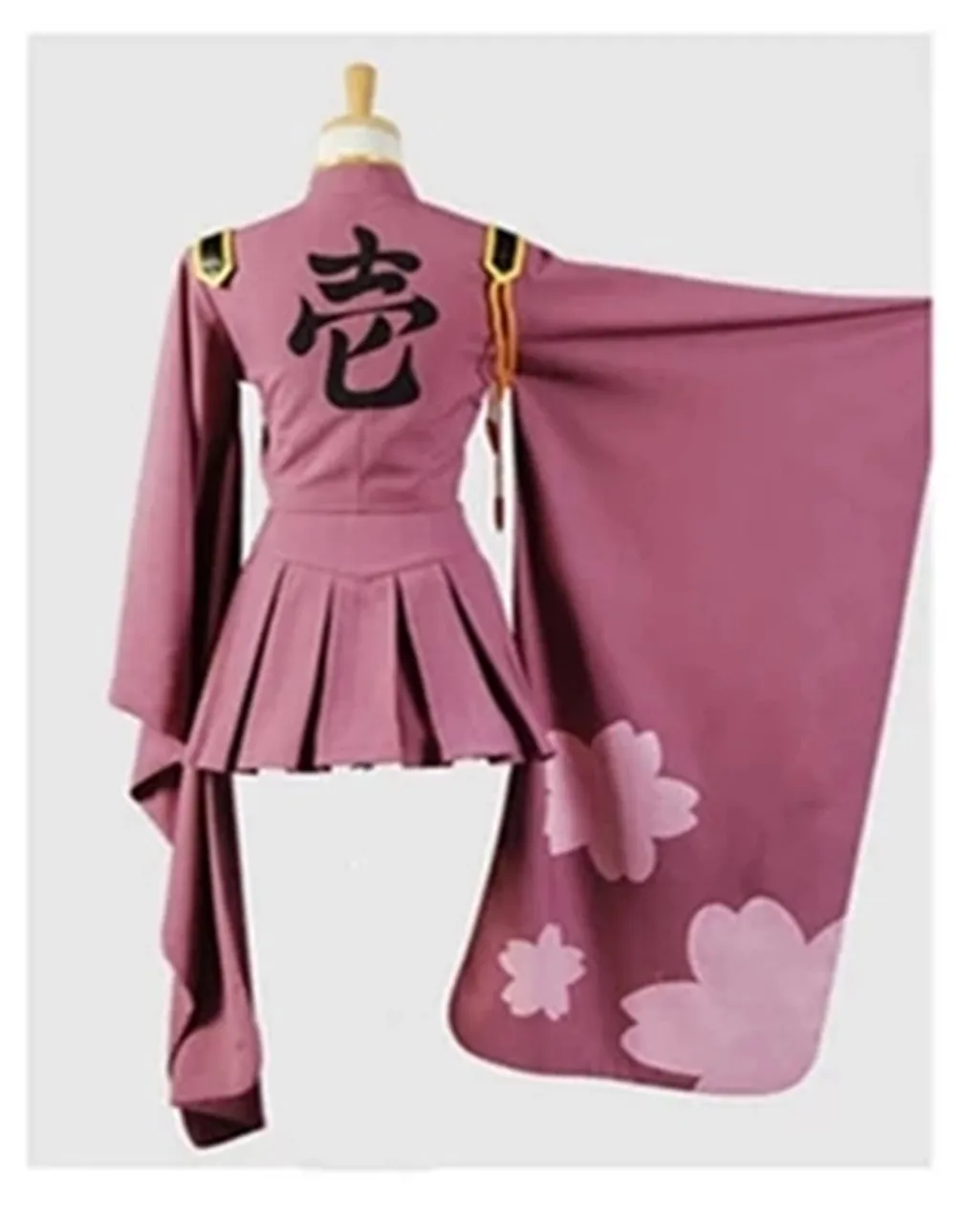 Вокалоид Хацунэ Мику Униформа сенбонзакура кимоно платье наряд костюмы Аниме Косплей Полный Длина взрослых женщин набор парик