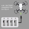 Cargador de batería USB 4 in1 Multi batería Hub de carga para DJI Tello Mini Drone 1100mAh batería de Vuelo Inteligente Hub de carga ► Foto 3/6