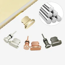 Металлический порт зарядки Micro USB+ порт наушников Пылезащитная заглушка Android мобильный телефон 3,5 мм заглушка для порта гарнитуры извлечение карты Pin