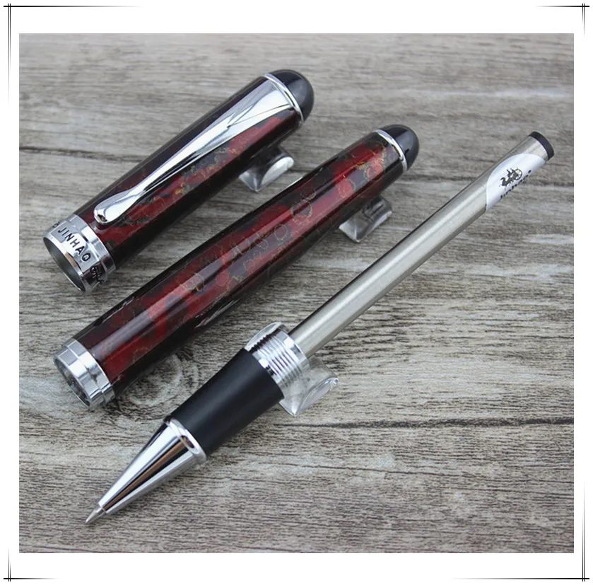 Jinhao X750 Роскошная металлическая иридиевая шариковая ручка высокого качества, шариковые ручки, офисные принадлежности, подарок для студентов