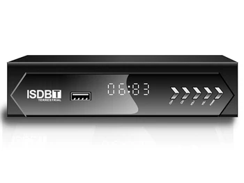 HD FTA ISDB-T receiver  isdb-t tv tuner Terrestrial Tv Receiver for Brazil Argentina Chile Venezuela Costa Rica Philippines