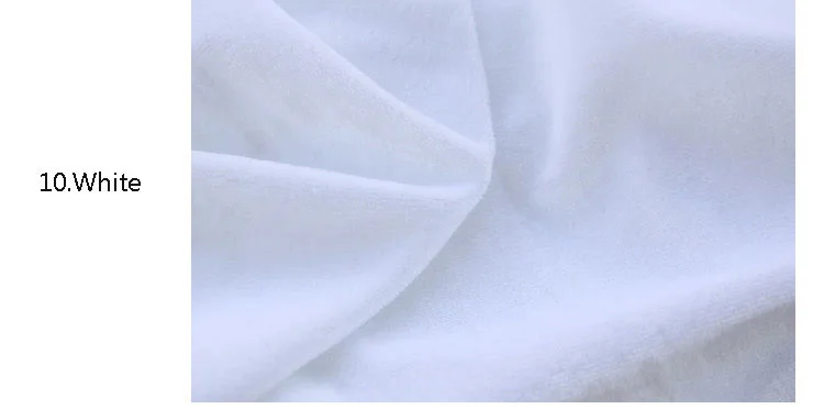 Дешевле высокого качества ткани JinSiRong мягкая ткань, ширина 170CM, 1 м, копию - Цвет: white