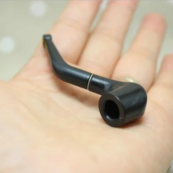 

Portable Mini Cigarette Tobacco Pipe Fashion Creative Black Filter Pipe