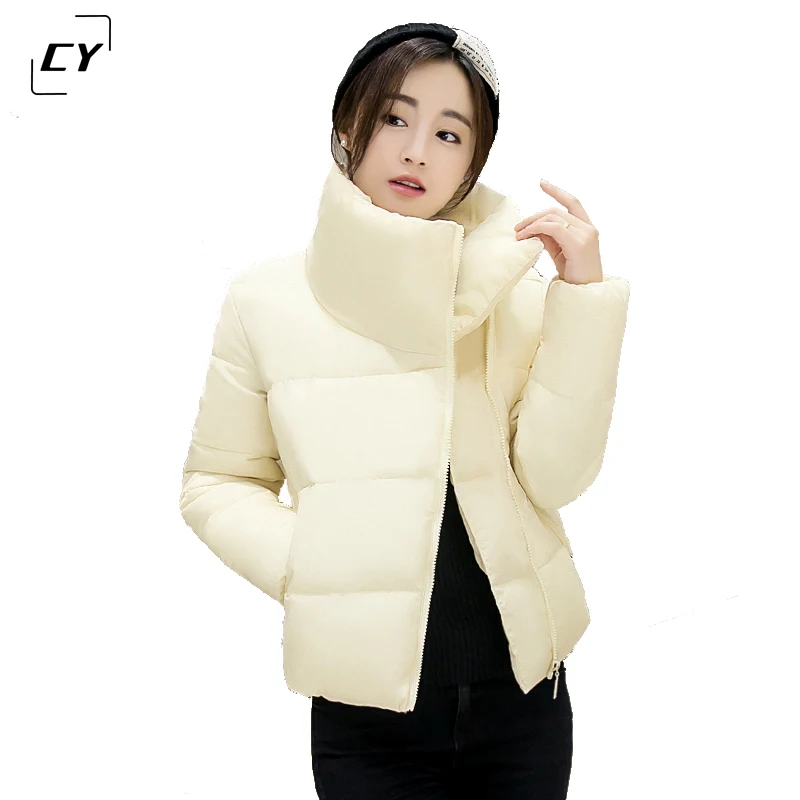 

Winter down wadded jacket female short design cotton-padded jacket slim bread service cotton-padded jacket