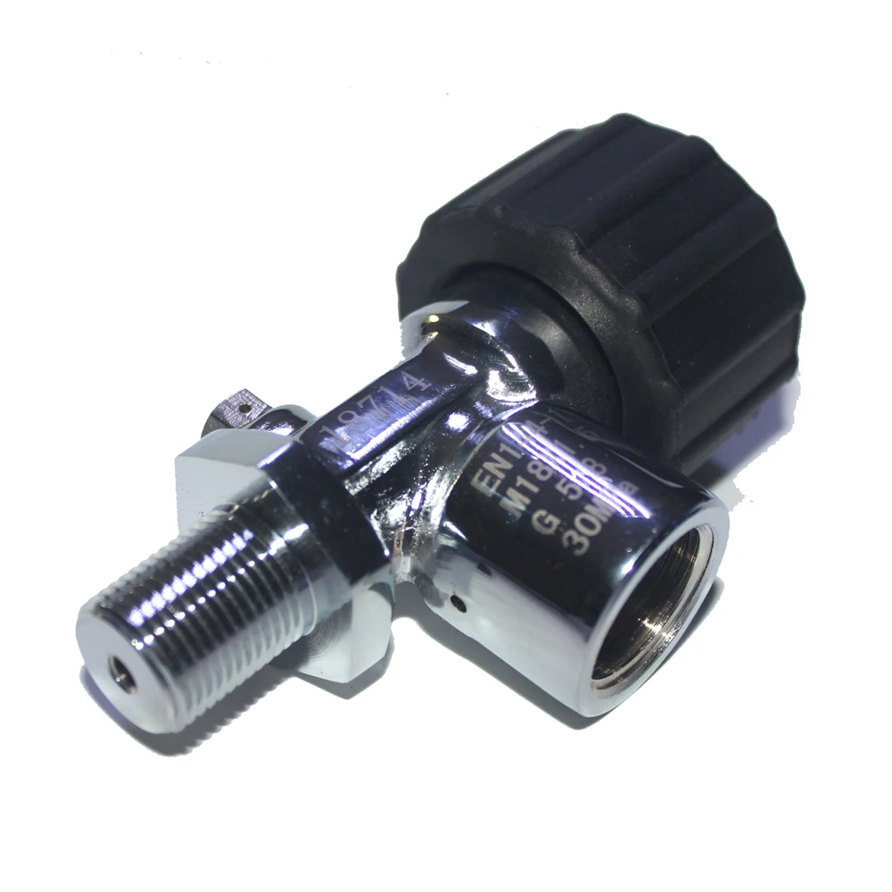 Погружной клапан для пейнтбола PCP Din вкл./выкл. гнездовой G5/8 30 МПа/4500psi цилиндров