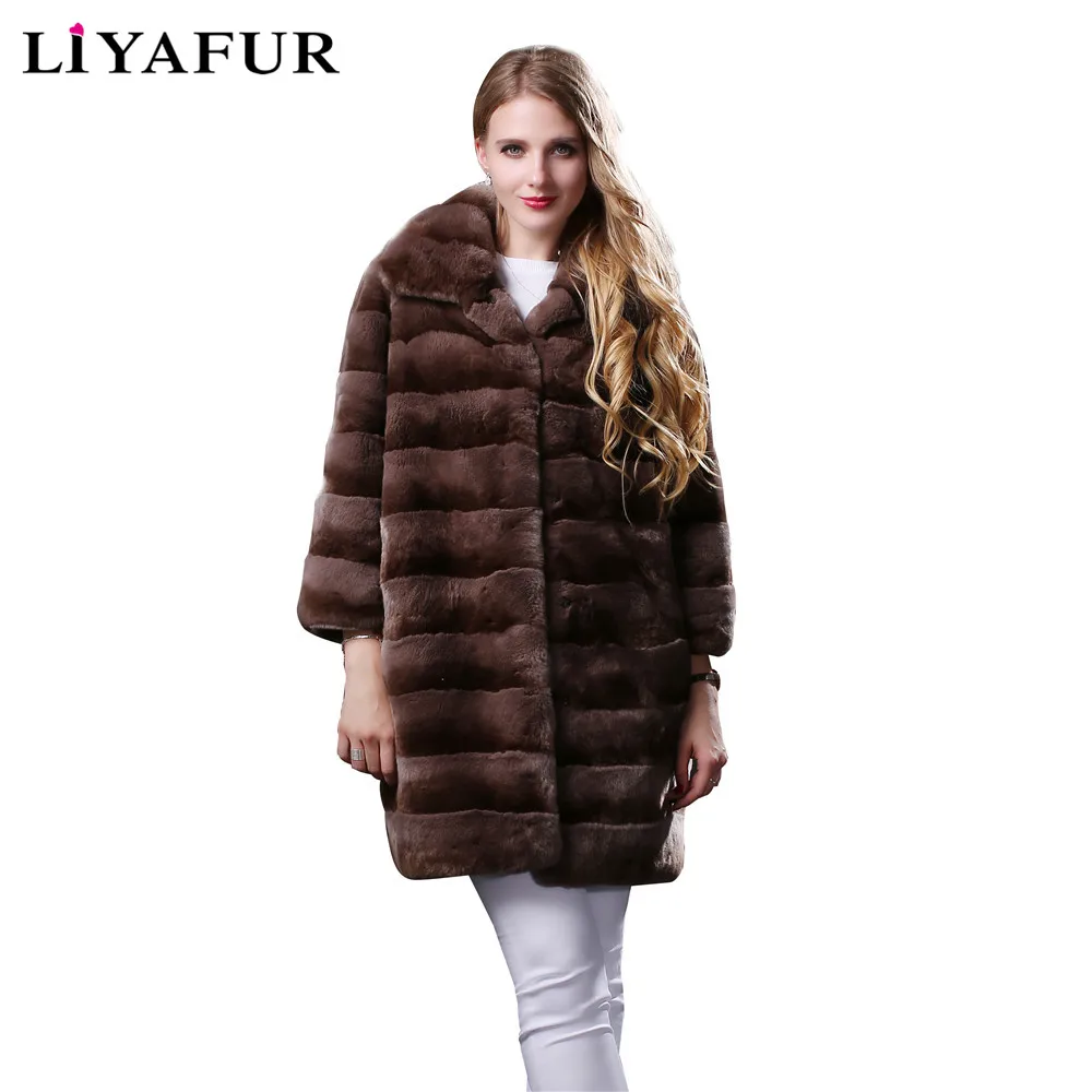 Женское зимнее пальто из натурального меха шиншиллы 3 цвета|fur winter coat|fur winterfor coat |