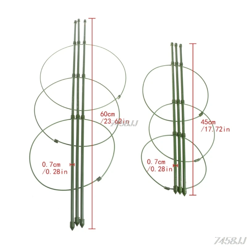 Садовое растение поддержка альпинистские растения 45 см 60 см коническая шпалерная Опора er рама