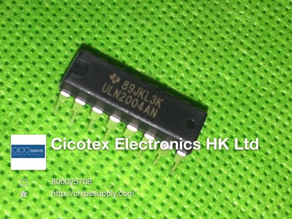 10 шт./лот ULN2004AN DIP16 IC PWR реле 7NPN 1:1 16DIP | Электронные компоненты и принадлежности