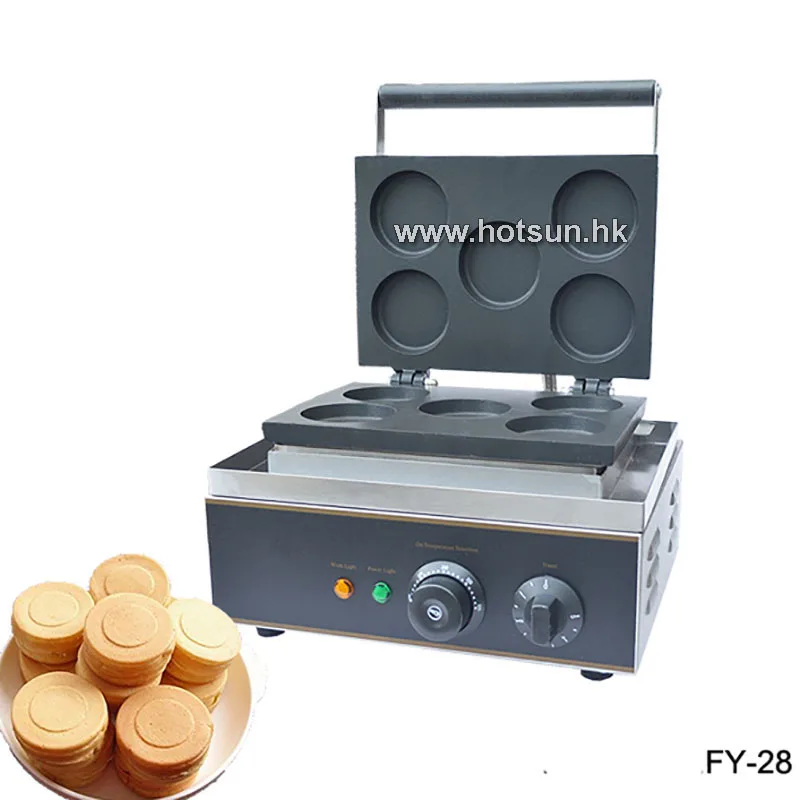 Commercial Non stick 110V 220V Electric Obanyaki Maker Red