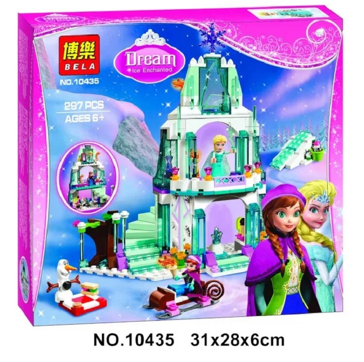Новый Playmobil Bela 10435 девочка друзья Эльза сверкающий ледяной замок Анна для