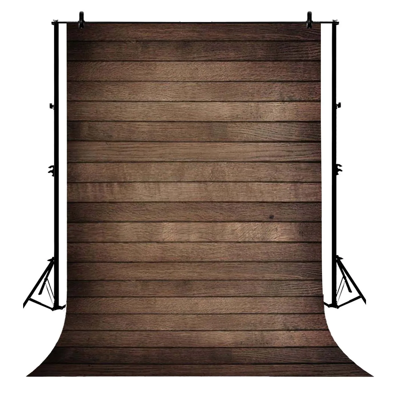 5x7ft Vintage Gray Brown Wood Plank Wall Floor Scene Polyester Photo Background Portrait Backdrop | Электроника