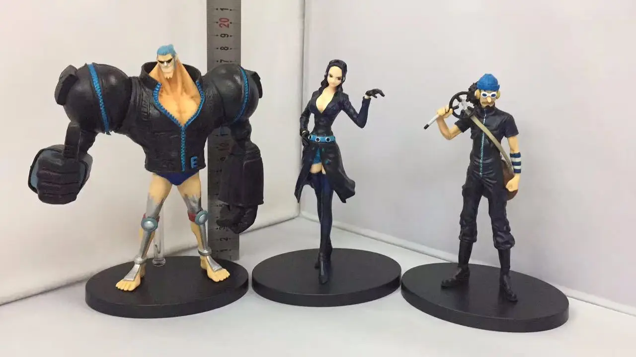 Nico Robin Usopp Franky action figure set 3pcs | One piece Merchandise