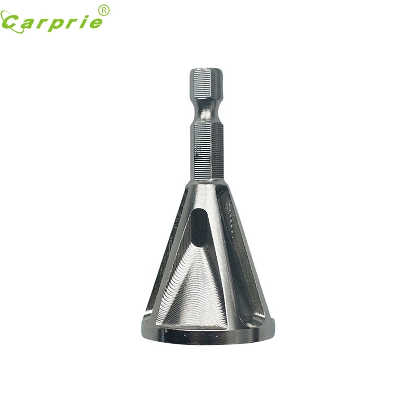 

CARPRIE Deburring External Chamfer Tool Stainless Steel Remove Burr Tools for Drill Bit #D