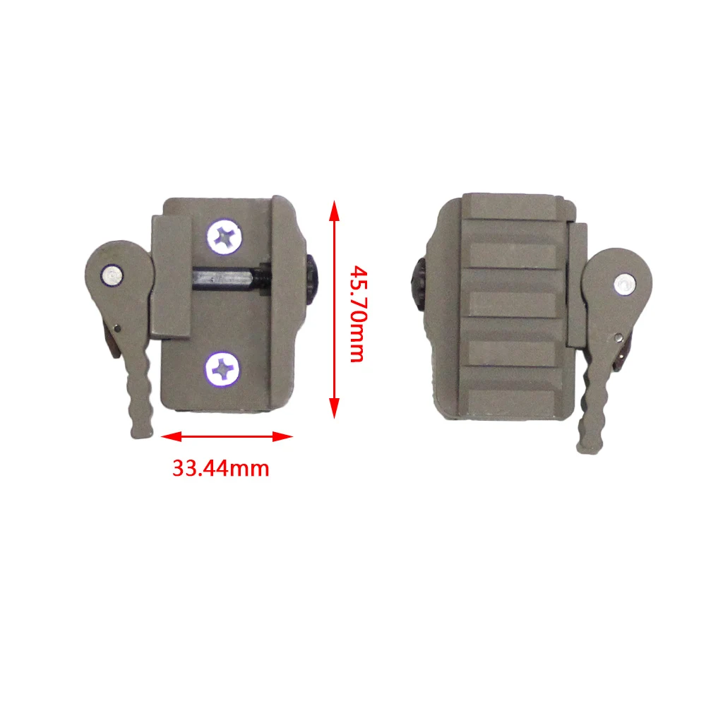 Быстросъемное крепление SPINA OPTICS QD с 4 слотами направляющие Пикатинни Вивера