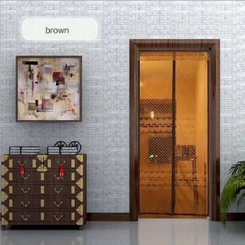 

Summer Insect Door Screen Inset Magnetic Anti-mosquito Fly Protector Mesh Curtain Net On The Window Curtain Decorative Accessory