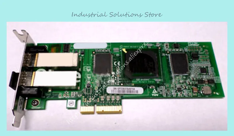 QLE2462-SUN PCI-E Dual Port 4GB 375-3356 SG-XPCIE2FC-QF4 Fiber 100% Tested Perfect Quality