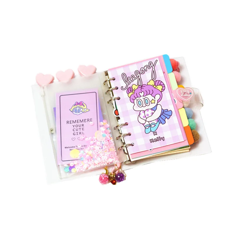 DIY блокнот Bingbing Super Star рубанок Kawaii Bullet Journal Дневник для девочек органайзер для студентов ежедневный Еженедельный план канцелярские принадлежности подарок