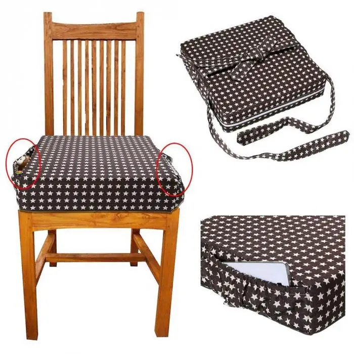 Детское кресло-бустер, подушка для стульчика, увеличивающая рост, подушка для сиденья, Подушка для стула, коврик-17 NSV775