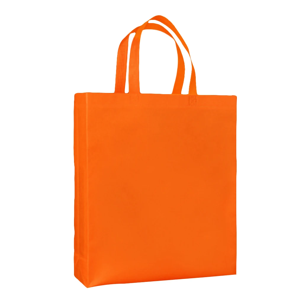 Новая многоразовая Нетканая хозяйственная сумка, одноцветная Складная продуктовая удобная сумка, Экологичная сумка для хранения - Цвет: no5