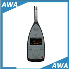 Класс 1 профессиональный анализатор уровня звука AWA5661-1, прецизионный Импульсный Измеритель уровня звука