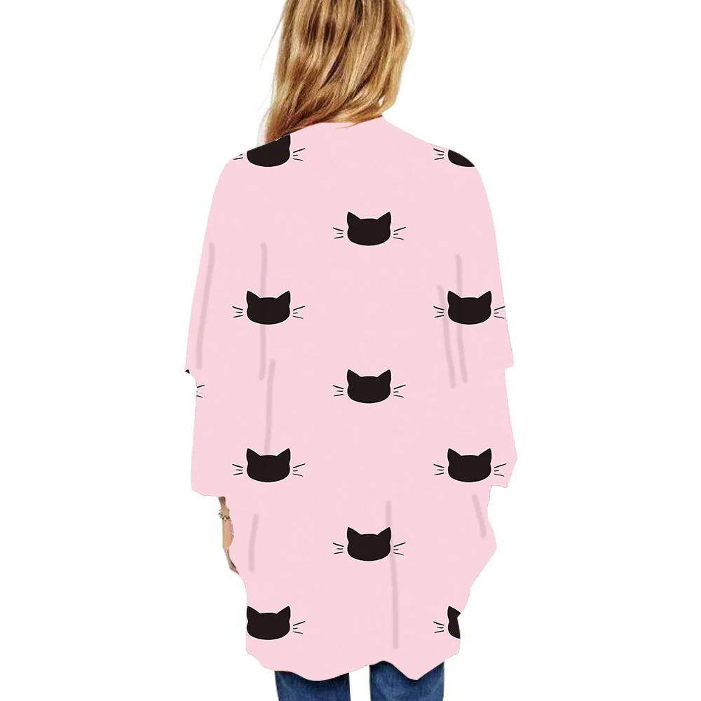 Рисунок 2 - Бренд KYKU, свободное кимоно с рисунком кота