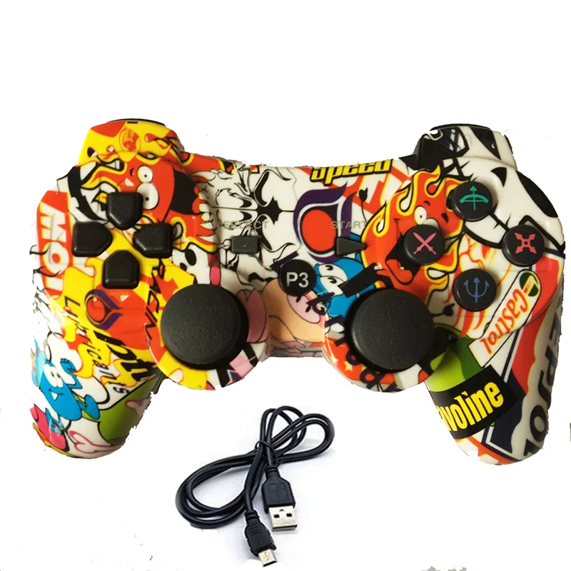 

Wireless Controller Bluetooth Gamepad Dual Vibration Joystick For PS3 Game play station3 Gamepad 3 Gamepad PS3 Controller