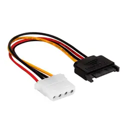 Serial ATA SATA 15 p на жесткий диск 4 p IDE питание кабельный разъем 20 см July14 #2