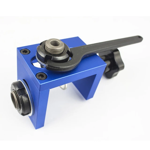 Aluminum Alloy Hole Punch Jig Tool Kit Drill Guide Sleeve Drill Bits