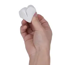 8 шт. макияж основа губка косметический спонж порошок Макияж контур лица набор косметических принадлежностей белый