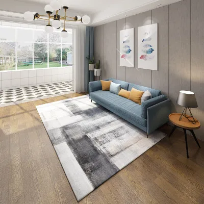 

200cm*300cm big carpets Persian Style Simple Modern Pastoral Rectangular Full Piece Ground Mat Carpet Rug For Living Room Sofa T