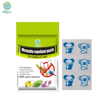 

KONGDY Hot Deals Anti Mosquito Insect Killer 100% Natural Aroma Mosquito Repellent Patch 6 pieces/bag Anti Mosquito Sticker
