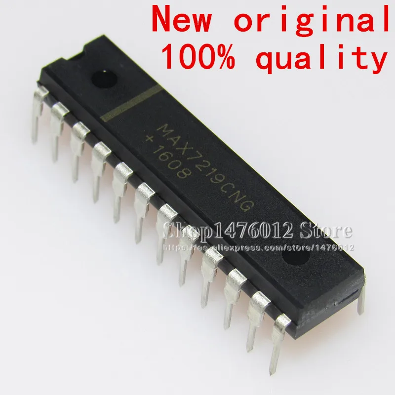5 шт./лот MAX7219 MAX7219CNG MAX7219ENG DIP24 новый оригинальный чип не поддельные серийно