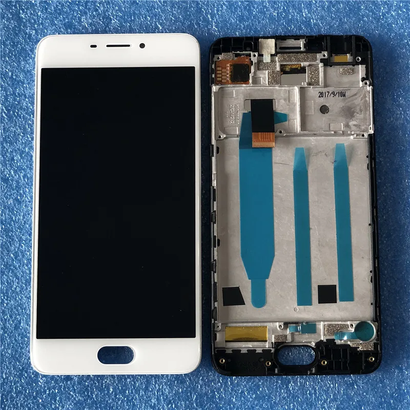 Для 5," Meizu M6 M711H M711M M711Q Axisinternational ЖК-дисплей+ сенсорная панель дигитайзер с рамкой для Meizu M6